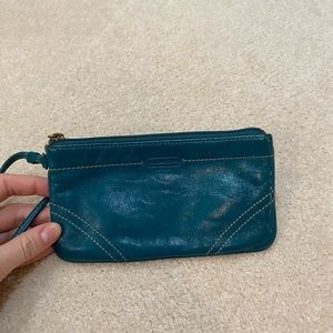 Coach Patent Leather Coach Wristlet